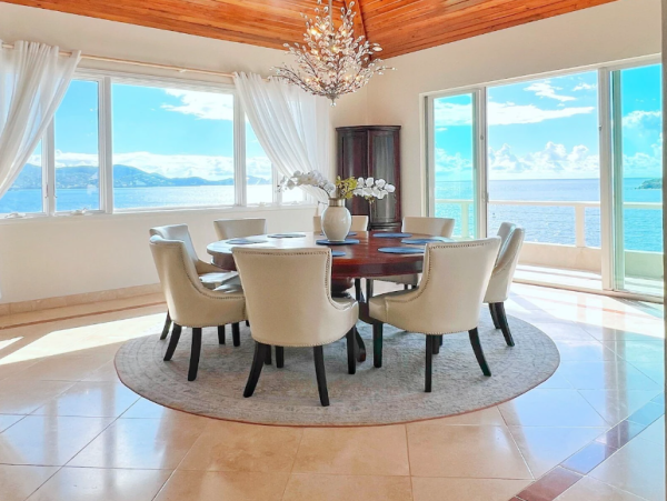 St. Thomas 7 Bedroom Vacation Villa with Amazing Ocean Views